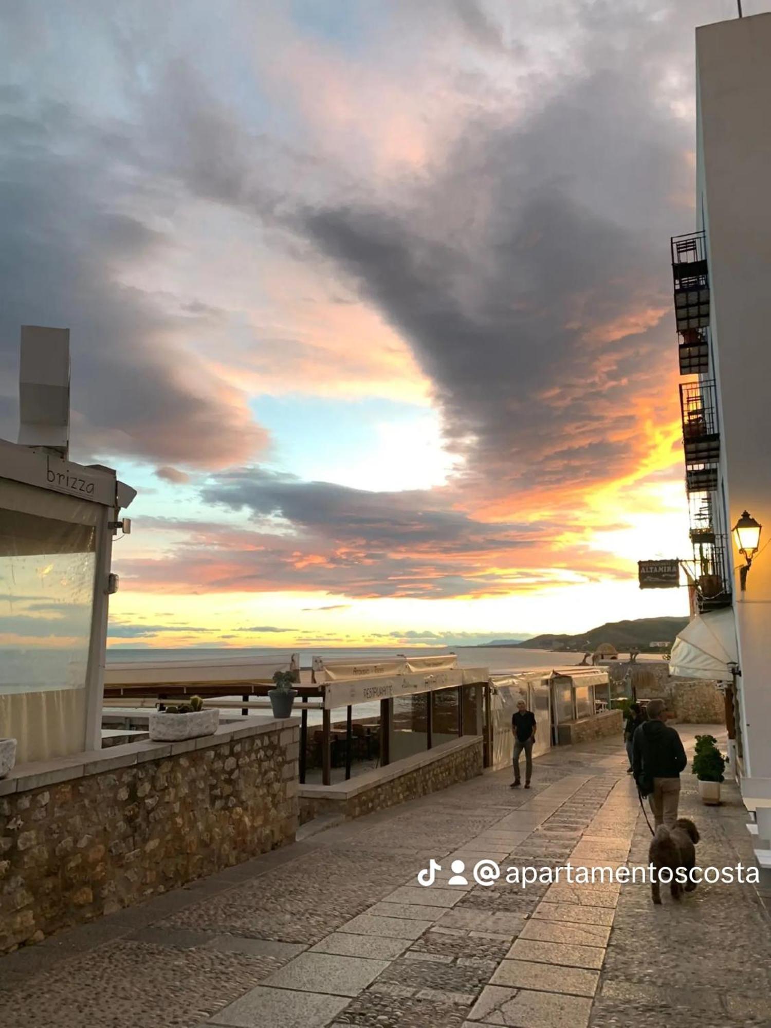 Вилла Cala House II Luminoso Adosado Con Vistas,Piscina Comunitaria Y Parking Incluido Пеньискола Экстерьер фото